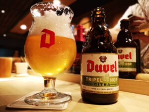 異なる3種類の最高級ホップを使ったベルギービール Hop Duvel