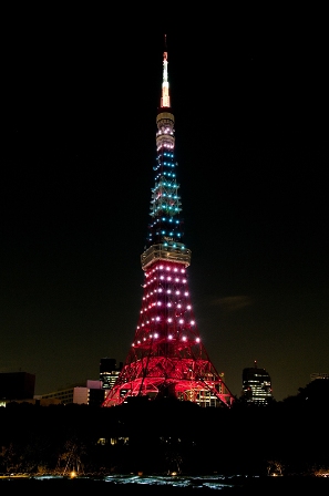 東京タワーライトアップ